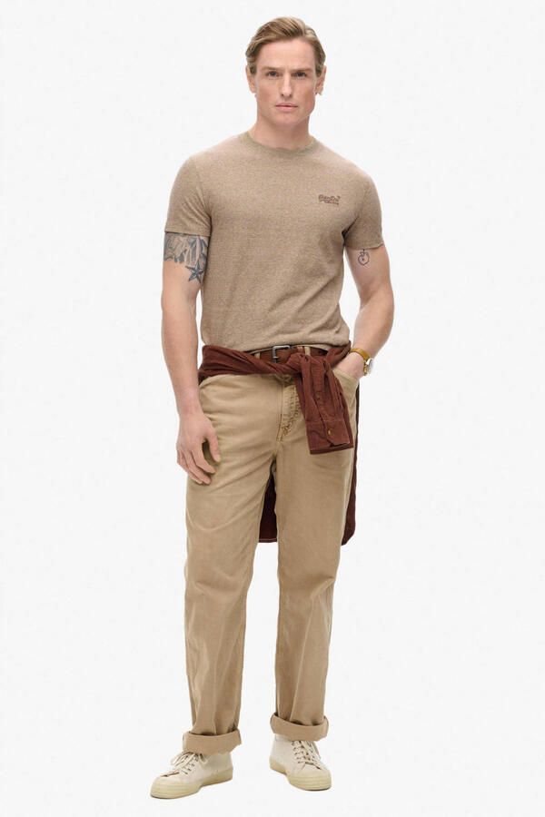 Superdry Shirt met ronde hals Organic Cotton Essential Logo T-Shirt - Foto 3