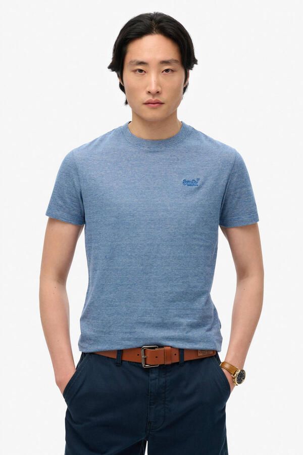 Superdry T-shirt Korte Mouw T-shirt en coton bio Essential Logo