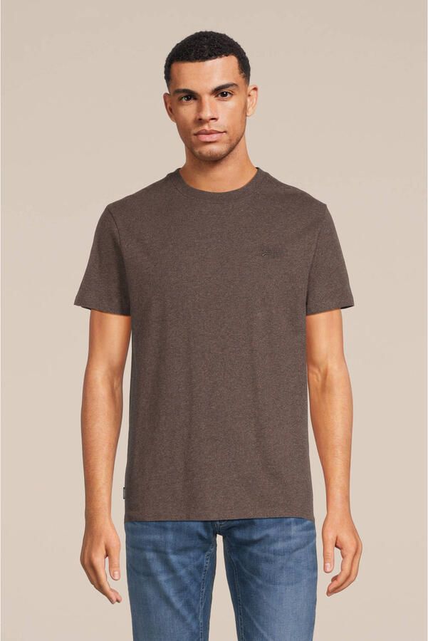 Superdry Shirt met ronde hals ESSENTIAL LOGO EMB TEE - Foto 4