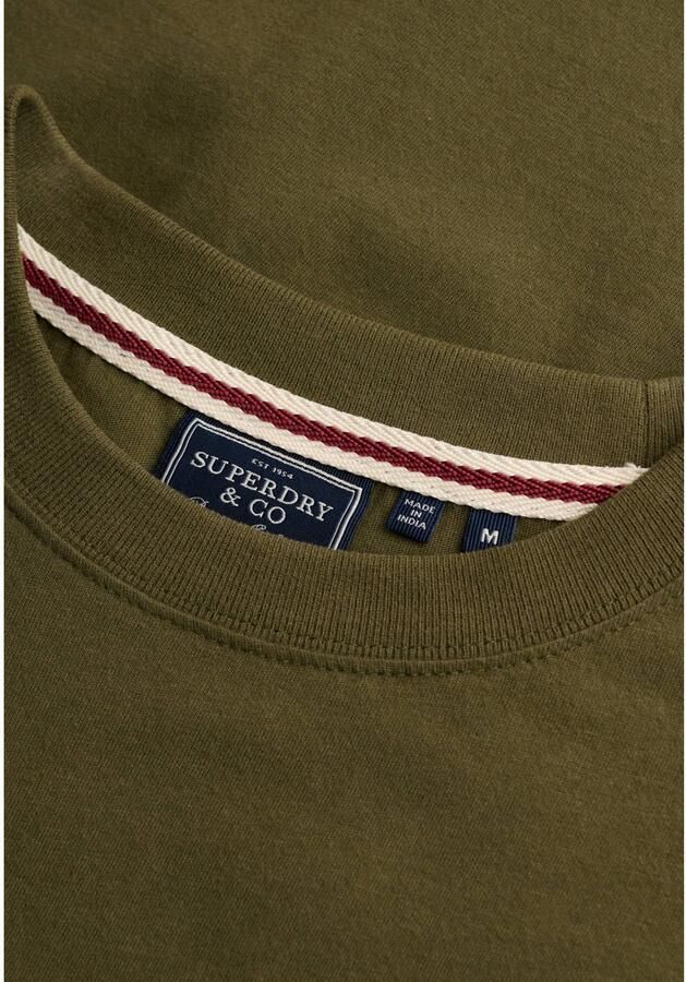 Superdry slim fit T-shirt groen - Foto 3