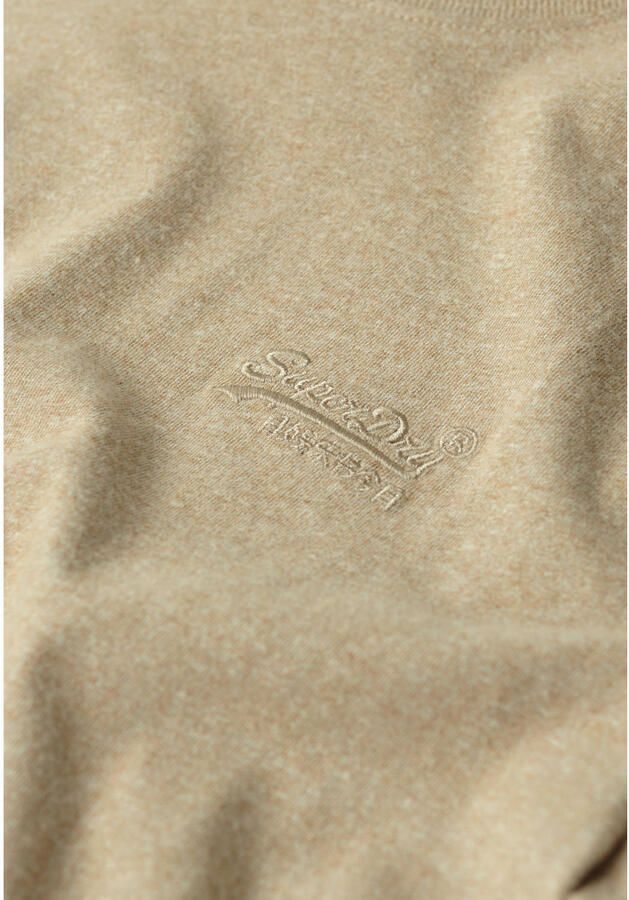 Superdry Beige T-shirts en Polos Klassieke Collectie Beige Heren