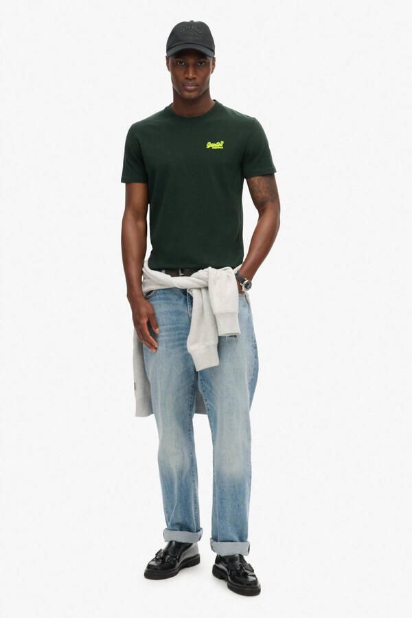 Superdry T-shirt Korte Mouw T-shirt en coton bio Essential Logo - Foto 2