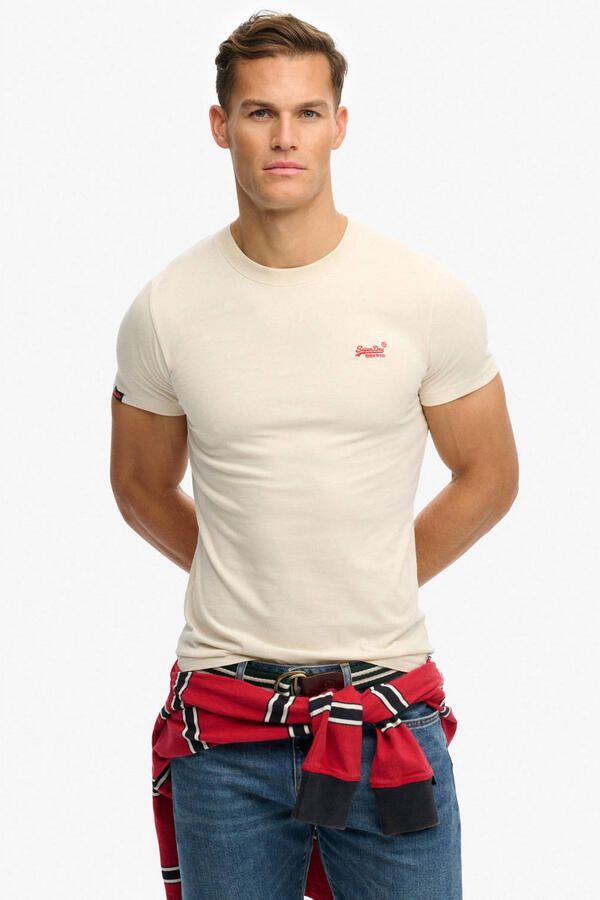 Superdry T-shirt Korte Mouw Essential Logo Emb Tee