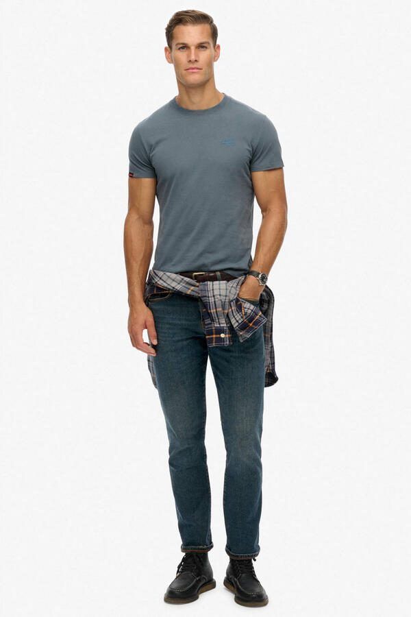 Superdry T-shirt Korte Mouw Essentieel EMB-T-shirt met logo - Foto 3