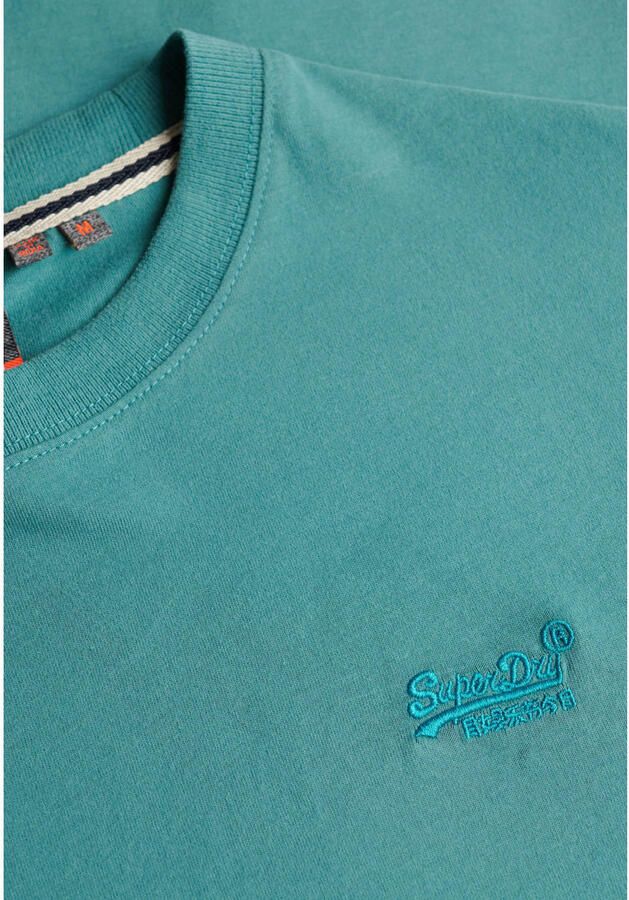 Superdry slim T-shirt petrol - Foto 2