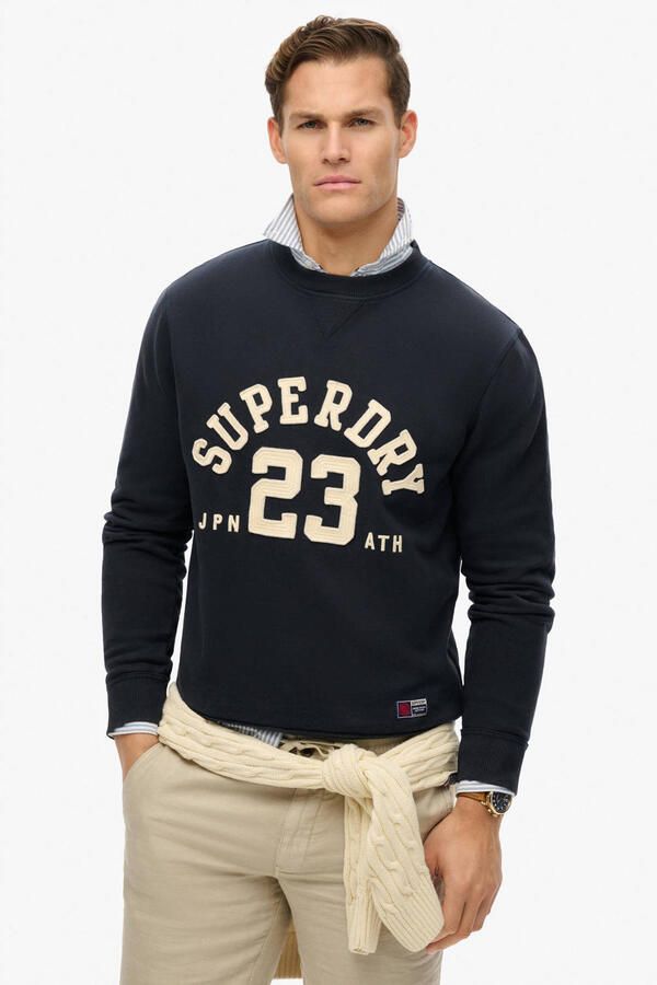 Superdry Vintage Athletic Crew Sweater Heren - Foto 3