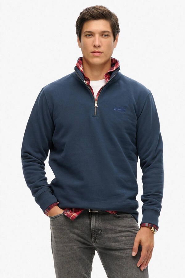 Superdry Schipperstrui met labelstitching model 'Essential' - Foto 2