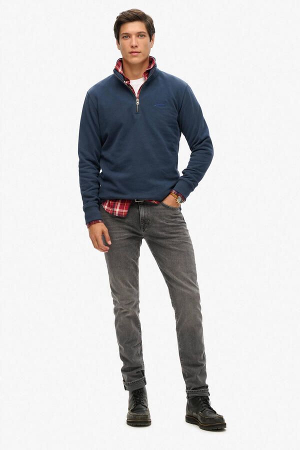 Superdry Schipperstrui met labelstitching model 'Essential'