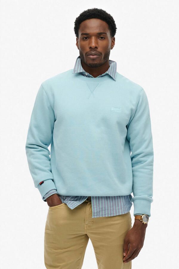 Superdry sweater lichtblauw