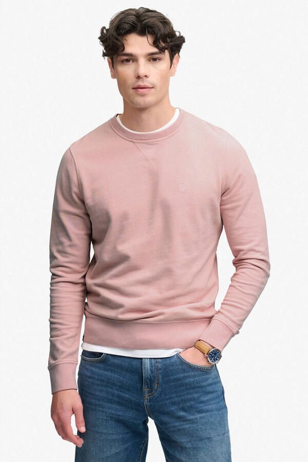Superdry sweater lichtroze