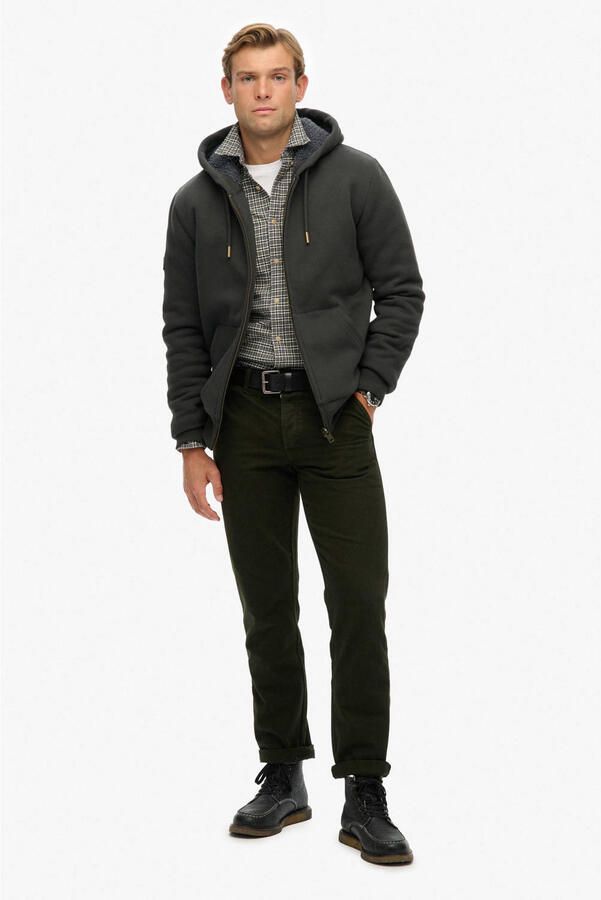 Superdry Sweater Hoodie met voering met borgvoering