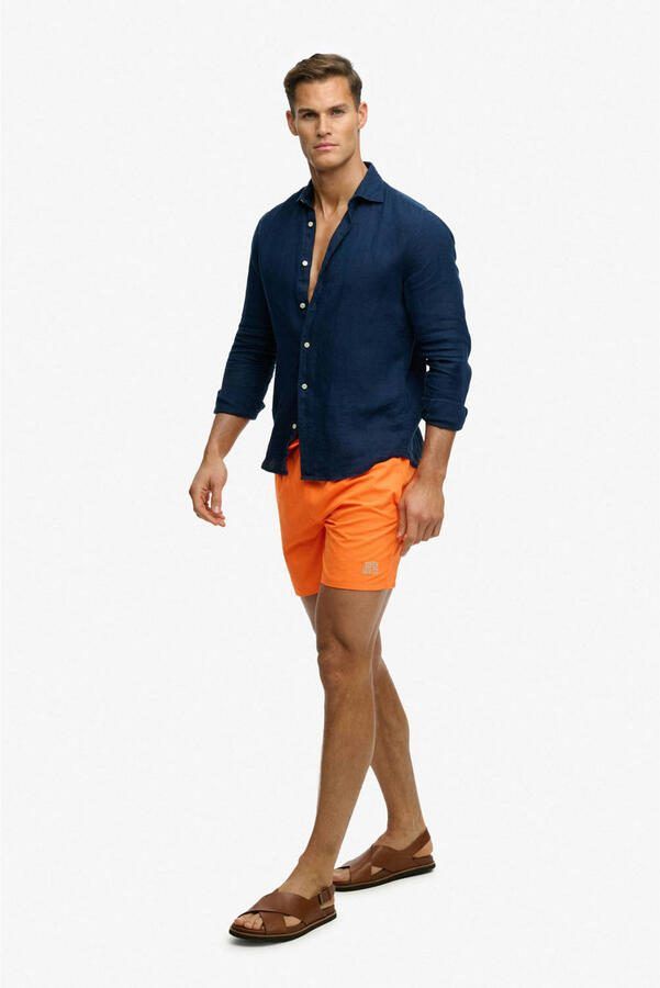 Superdry zwemshort oranje - Foto 2