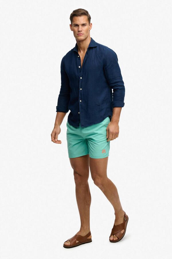 Superdry zwemshort turquoise - Foto 3