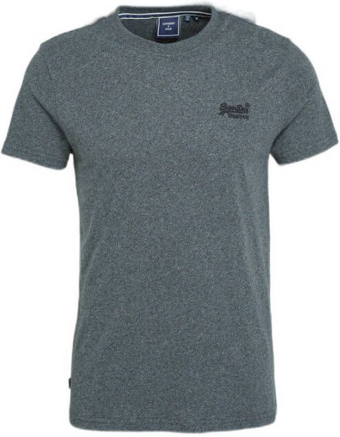 Superdry slim fit T-shirt spearmint marl