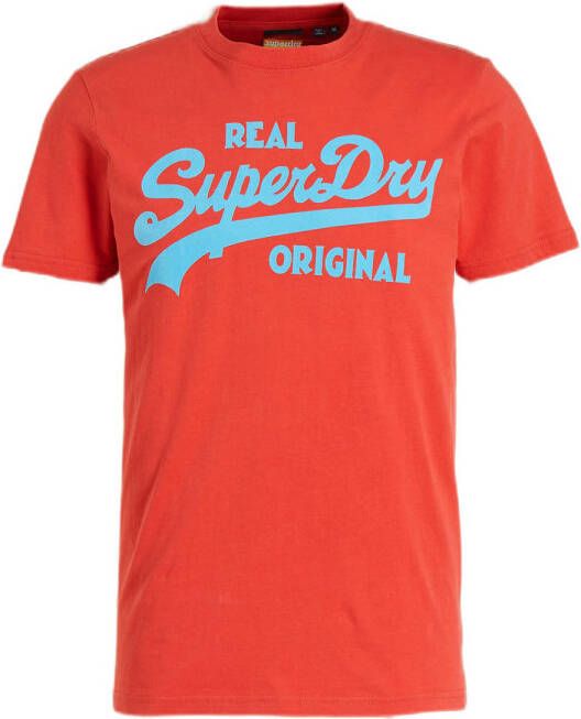 Superdry T-shirt met logo 5oo