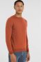 Superdry Oranje Gebreide Trui Ronde Hals Orange Heren - Thumbnail 1