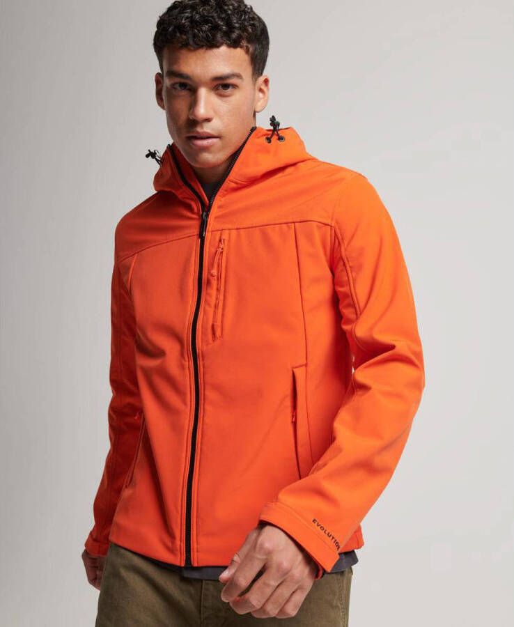 Superdry CODE Trekker softshell jas bold orange