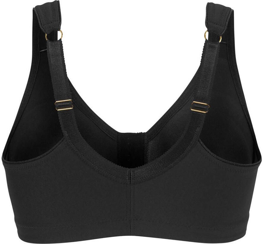 Swegmark level 3 sportbh Clean Curves met voorsluiting zwart