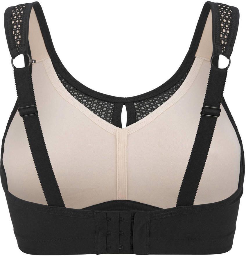 Swegmark level 4 sportbh Net Impact Force zwart - Foto 2