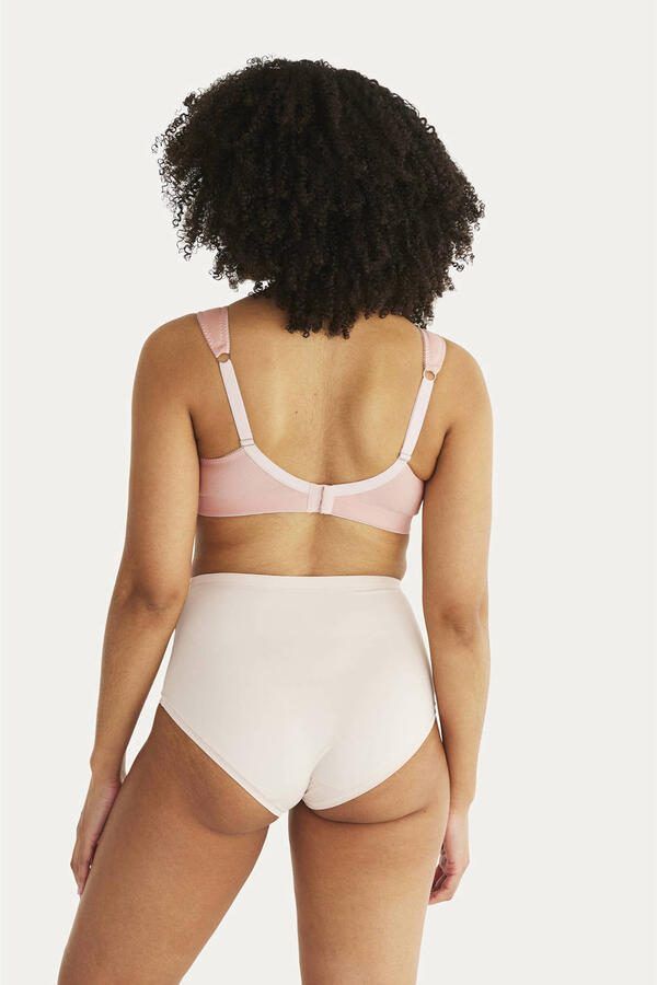 Swegmark niet-voorgevormde bh zonder beugel Cotton Stars roze - Foto 2