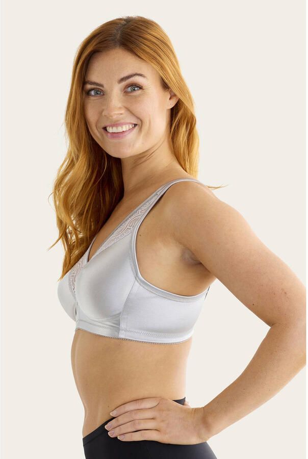 Swegmark niet-voorgevormde bh zonder beugel lichtgrijs