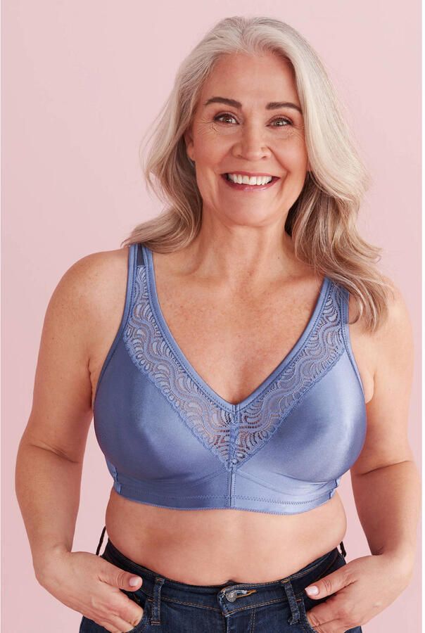 Swegmark niet-voorgevormde bh zonder beugel Stars blauw