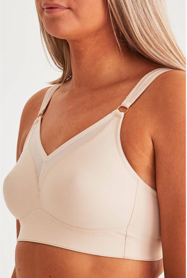 Swegmark voorgevormde bh zonder beugel True Curves Soft beige - Foto 2