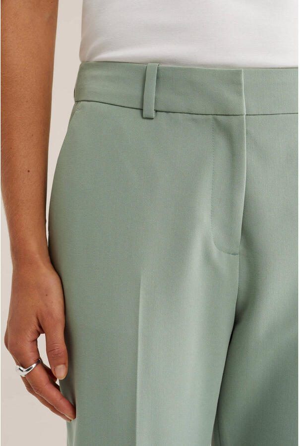 WE Fashion slim fit broek lichtgroen - Foto 2