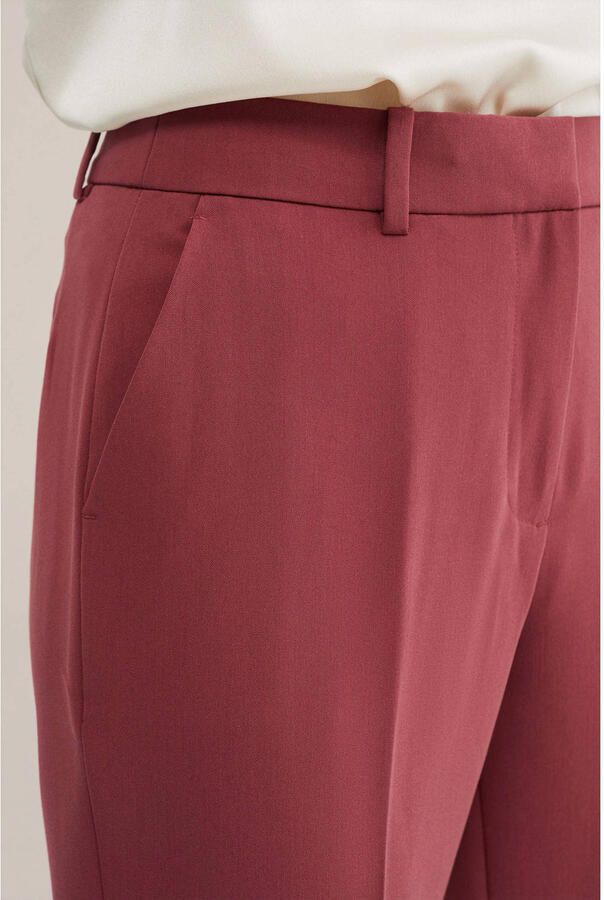 Tapered regular waist pantalon oudroze - Foto 2