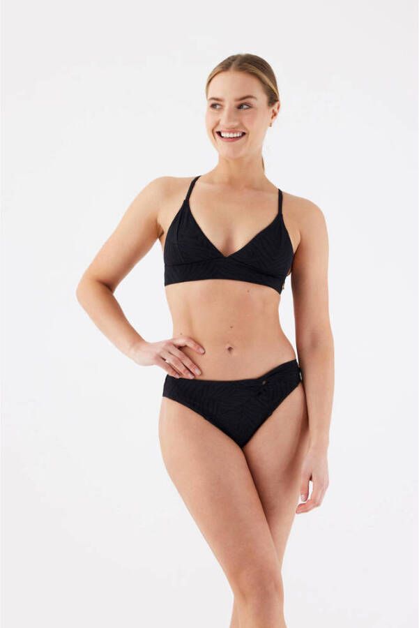 TC WOW voorgevormde triangel bikinitop zwart