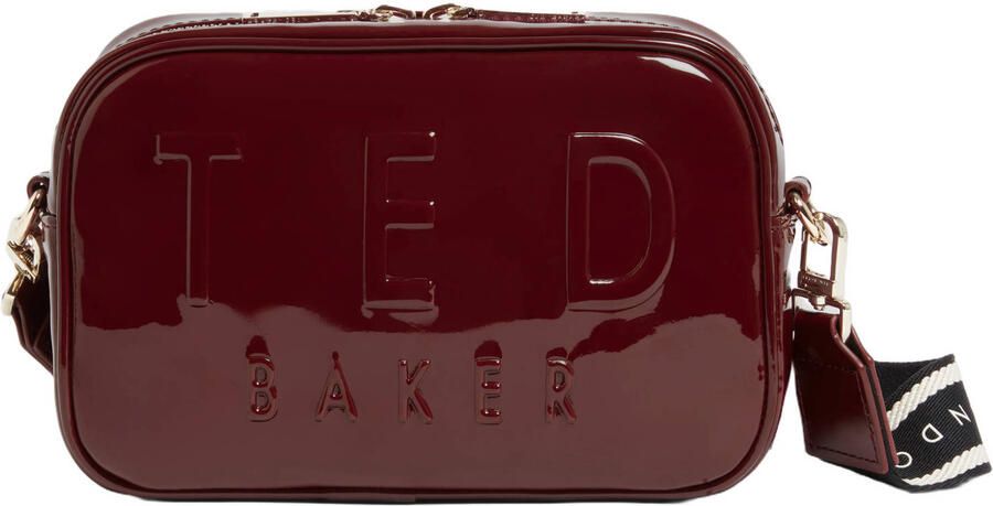 Ted Baker crossbody tas LOUEEY donkerrood