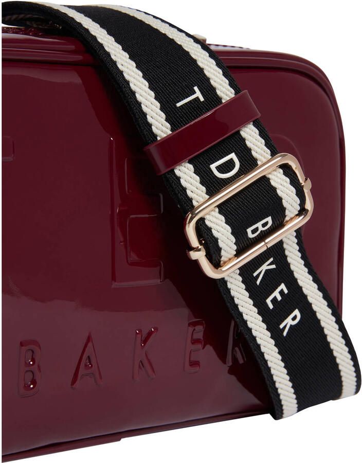 Ted Baker crossbody tas LOUEEY donkerrood - Foto 2