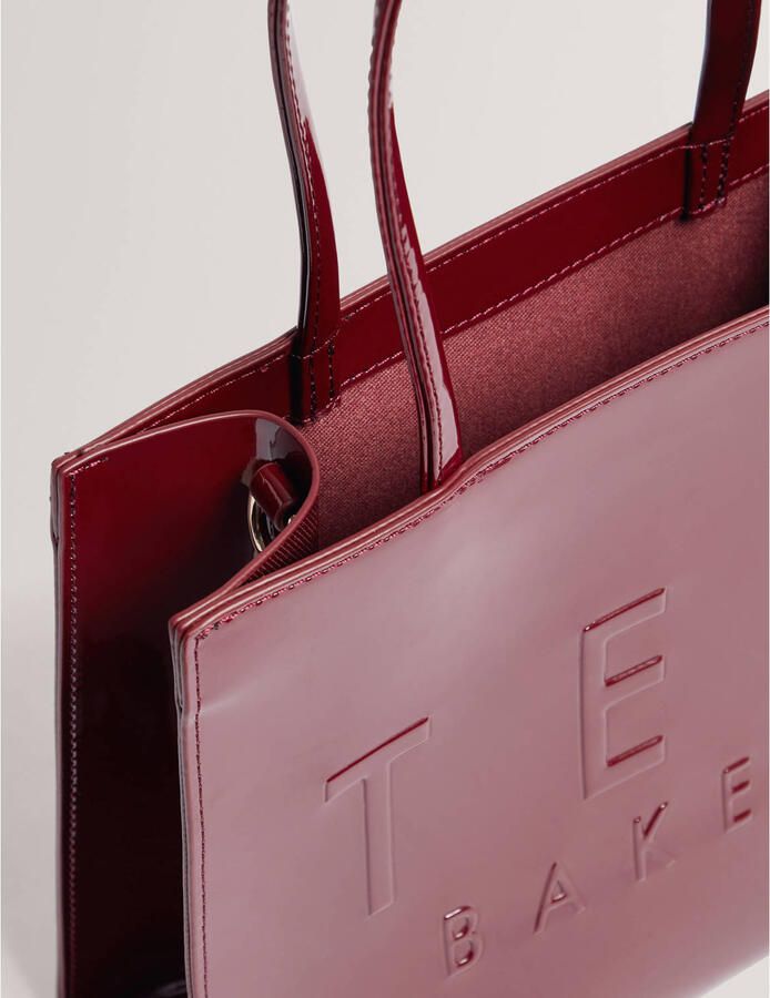 Ted Baker shopper ICONICA donkerrood - Foto 3