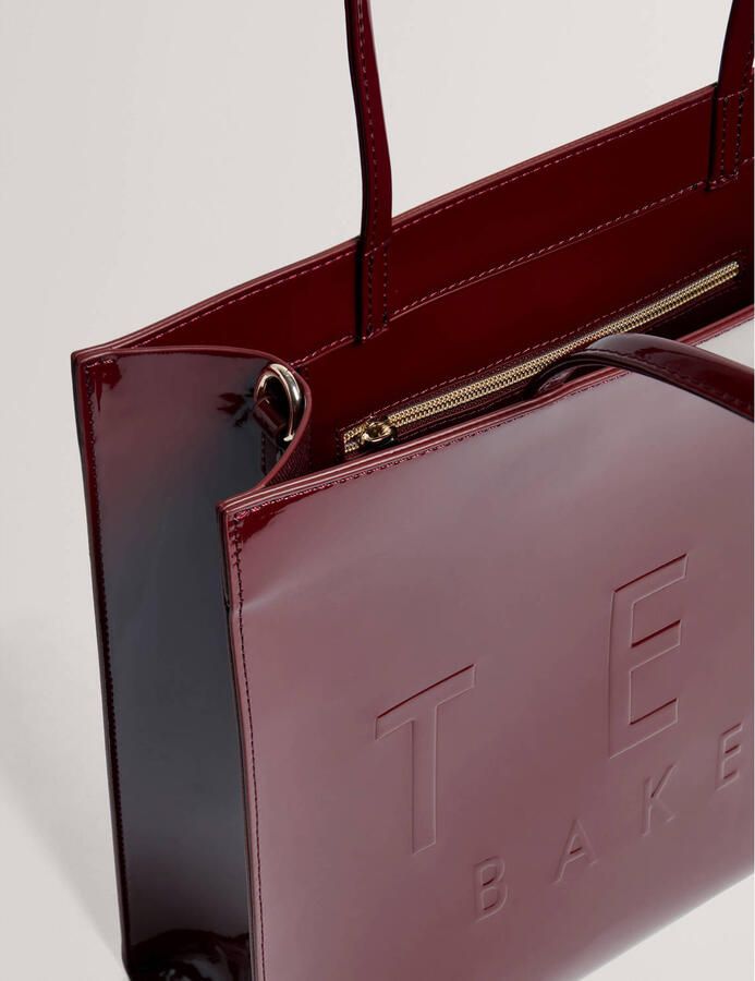 Ted Baker shopper ICONNY donkerrood - Foto 3