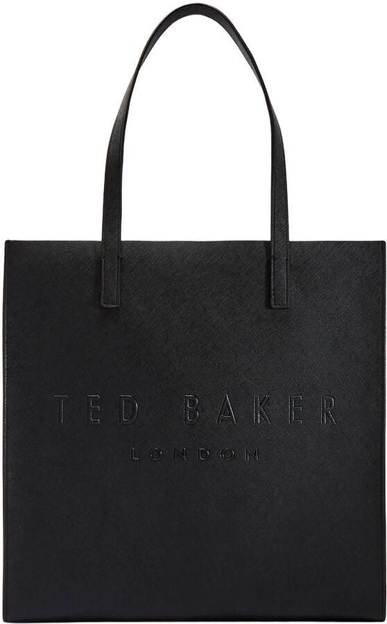 Ted Baker Shoppers Soocon Crosshatch Large Icon Bag in zwart - Foto 2