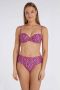 Ten Cate Beach TC WOW high waist bikinibroekje roze blauw paars - Thumbnail 1