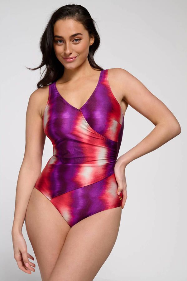Ten Cate Beach TC WOW badpak paars rood - Foto 2