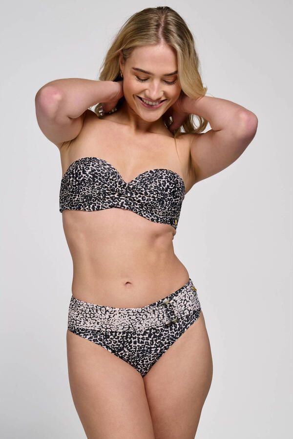 Ten Cate Beach TC WOW bikinislip zwart ecru