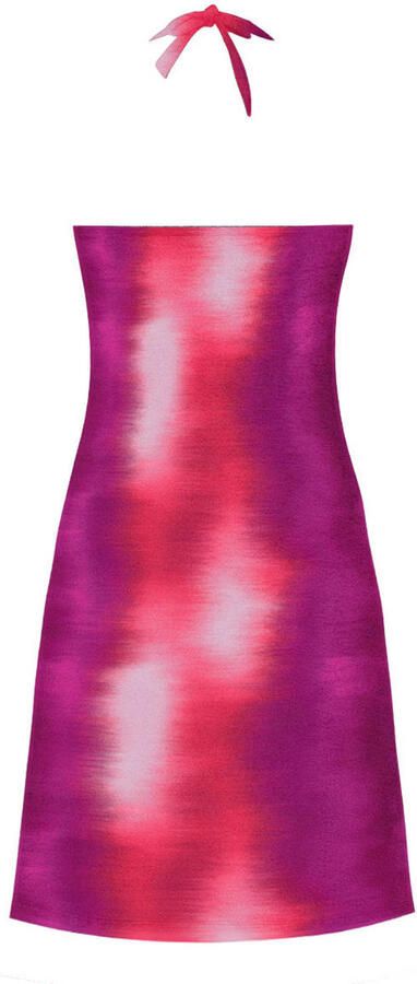 Ten Cate Beach TC WOW halter strandjurk paars rood - Foto 3