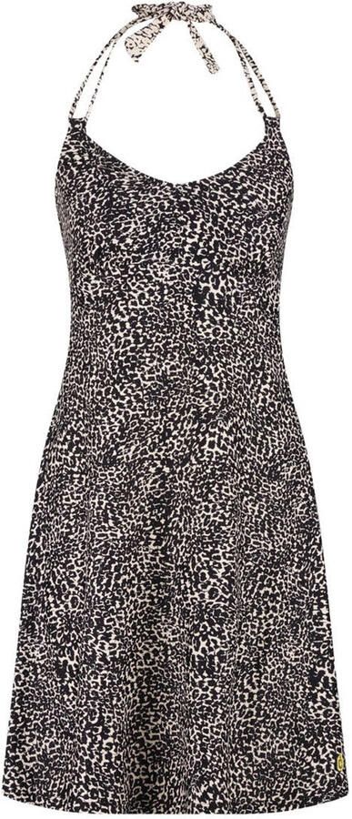Ten Cate Beach TC WOW halter strandjurk zwart ecru - Foto 2