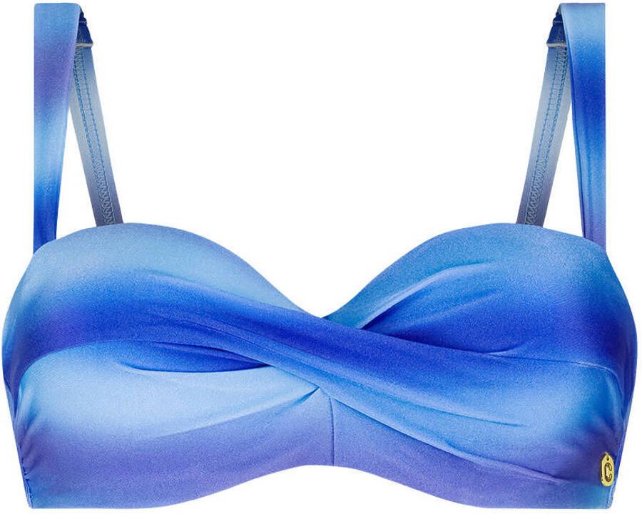 Ten Cate Beach TC WOW voorgevormde beugel bikinitop blauw - Foto 2