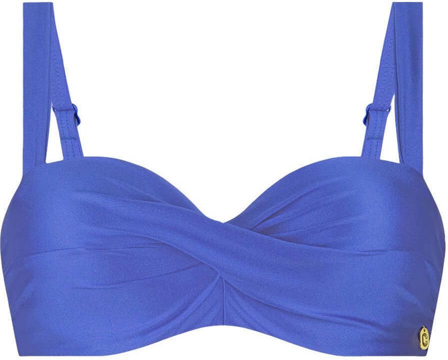 Ten Cate Beach TC WOW voorgevormde beugel bikinitop blauw - Foto 2