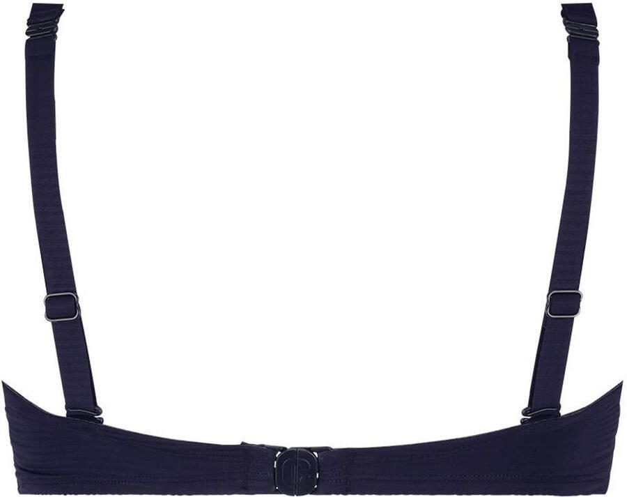 Ten Cate Beach TC WOW voorgevormde strapless bandeau bikinitop donkerblauw - Foto 3