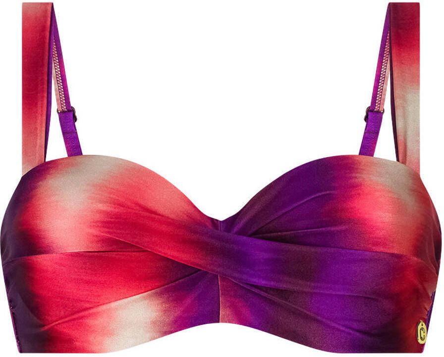 Ten Cate Beach TC WOW voorgevormde beugel bikinitop paars rood