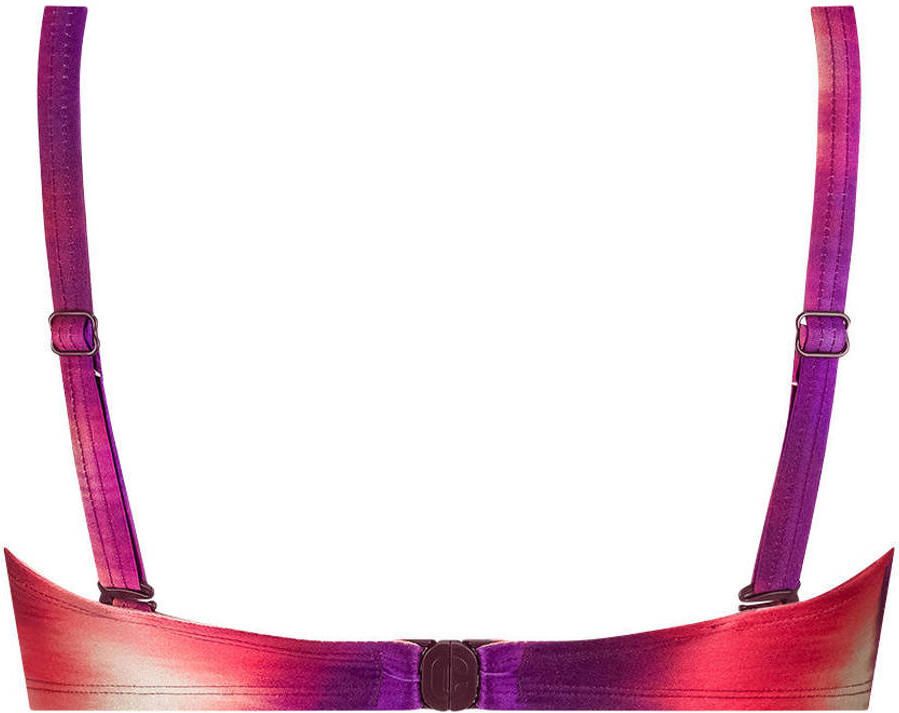 Ten Cate Beach TC WOW voorgevormde beugel bikinitop paars rood - Foto 2