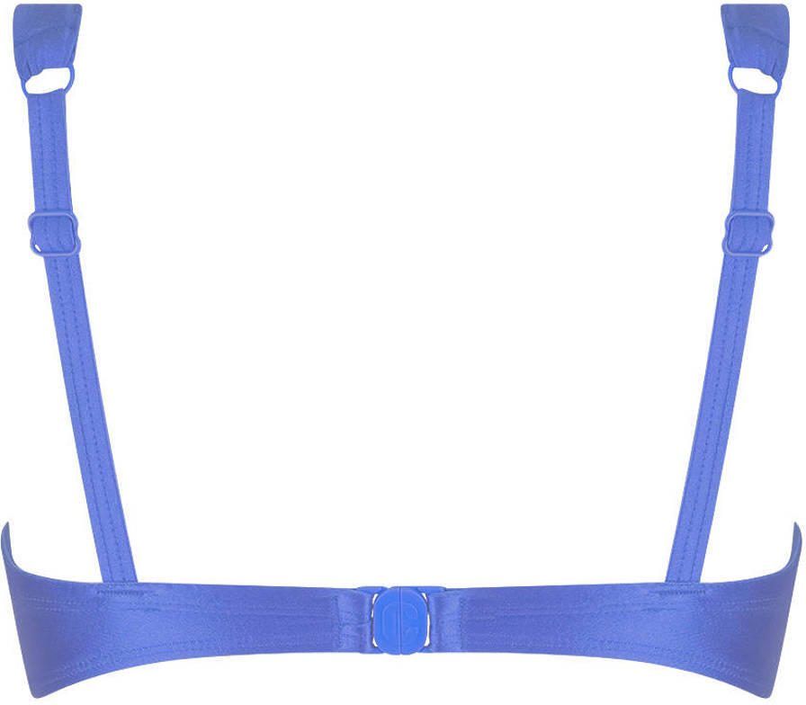 Ten Cate Beach TC WOW voorgevormde push-up bikinitop blauw - Foto 2