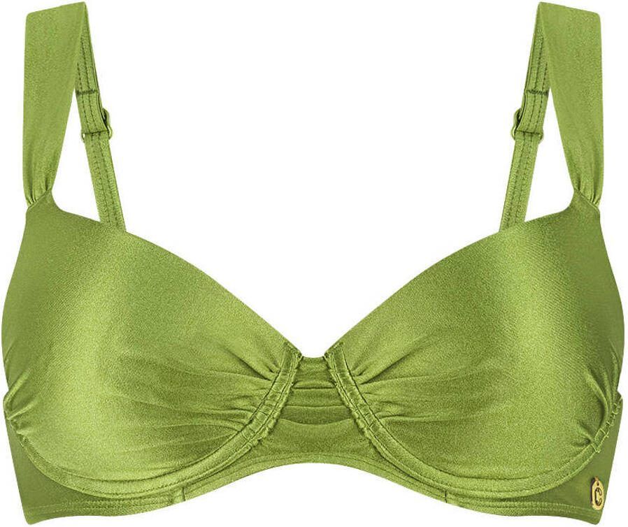 Ten Cate Beach TC WOW voorgevormde push-up bikinitop groen - Foto 2