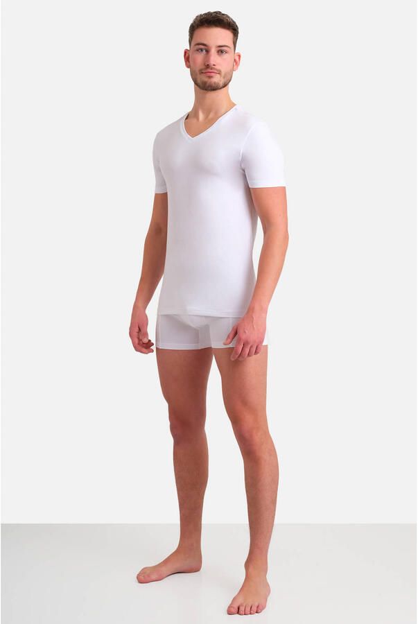 Ten Cate Basic ondershirt (set van 2) wit - Foto 2