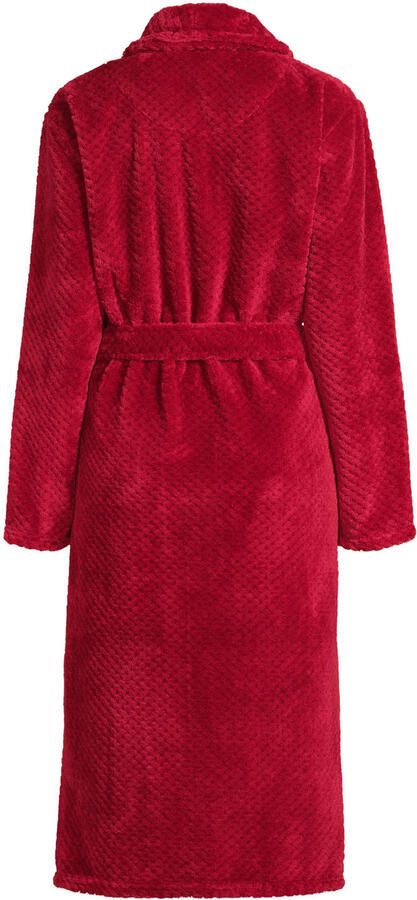 Ten Cate fleece badjas rood - Foto 3