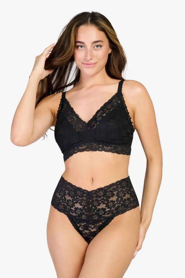 Ten Cate niet-voorgevormde bralette zonder beugel zwart
